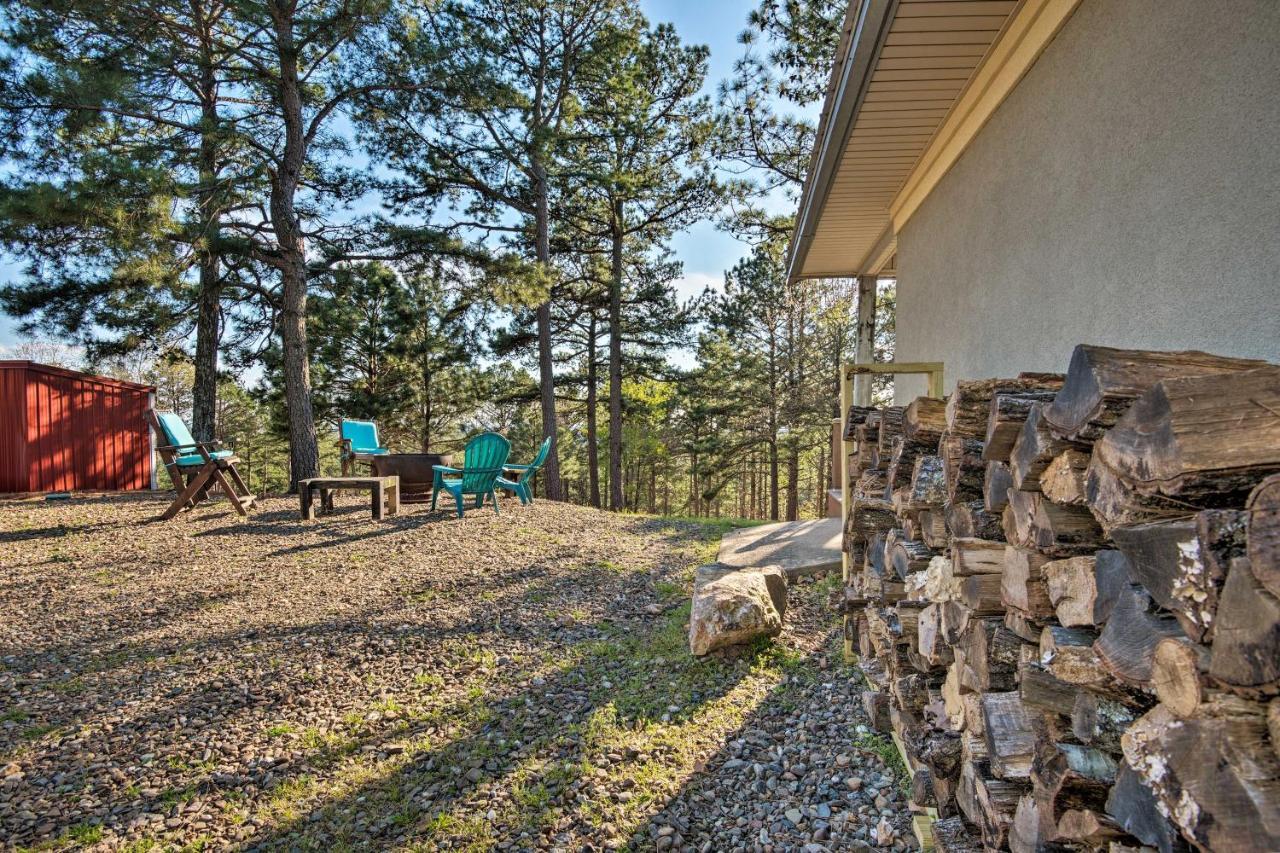 Broken Bow Cottage With Deck, Hot Tub And Fire Pit! エクステリア 写真